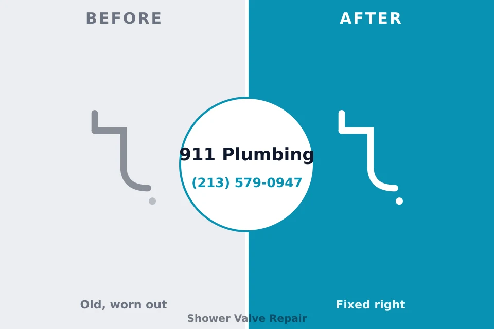 Before and after: plumbing company Wade Hampton, SC